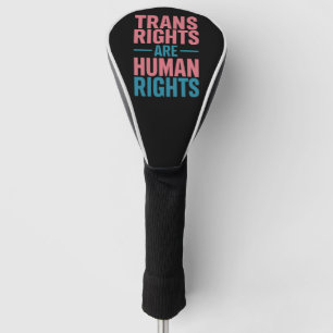 Trans-Rechte sind Menschenrechte Transgender Stolz Golf Headcover