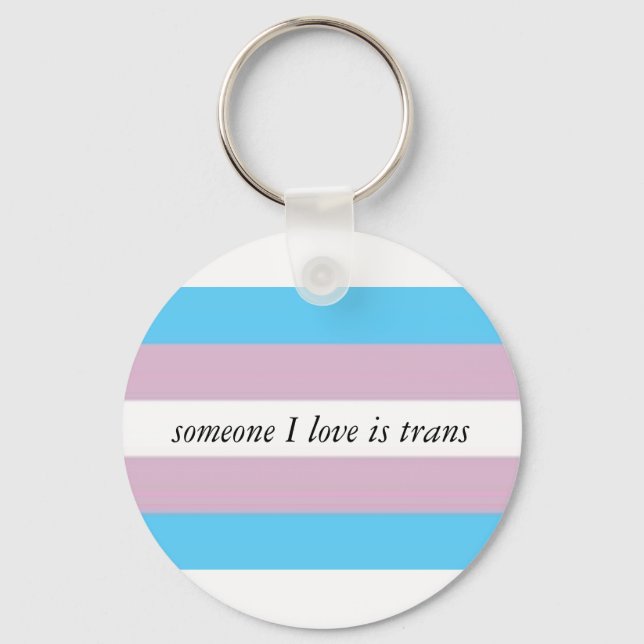 Trans-Schlüsselanhänger Schlüsselanhänger (Vorderseite)