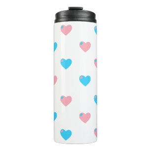 Trans-Stolz-Herzen-Thermal-Tumbler Thermosbecher