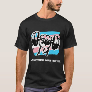 Trans Stolz Turnschuh — Fäustling Hantel 2026 T-Sh T-Shirt