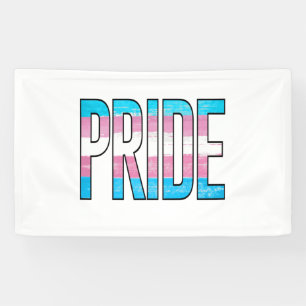 Trans Stolz Wort Banner