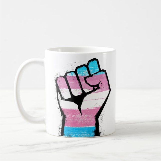 Trans Stolzfaust Kaffeetasse (Links)