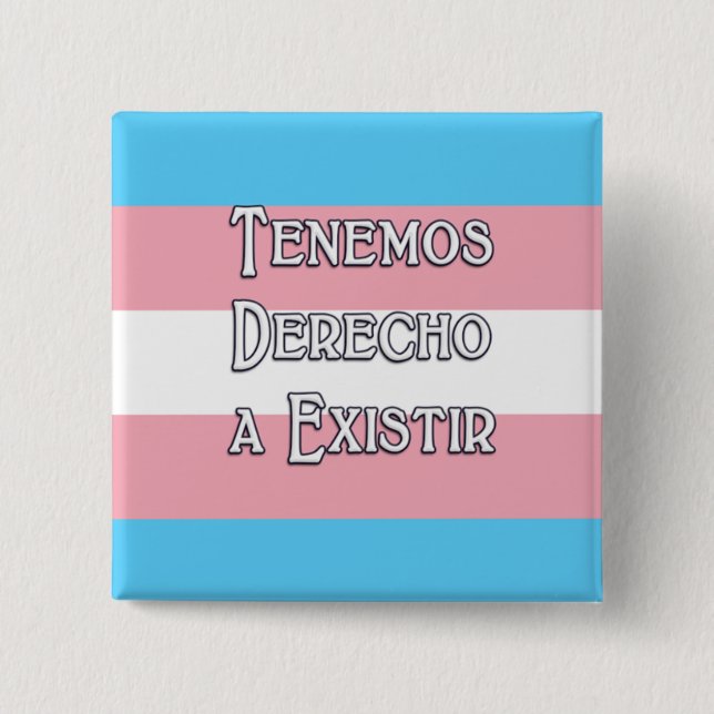 Trans Tenemos... Button (Vorderseite)