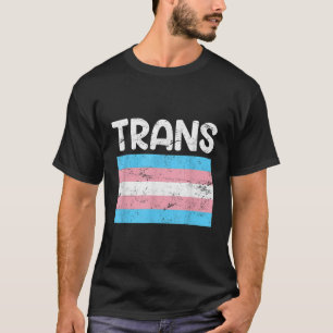 Trans Transgender Flag LGBT transexuelle Flag T-Shirt
