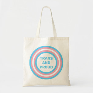 Trans und Proud Tragetasche