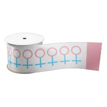 Trans Women sind weibliches Symbol Strichmännchen