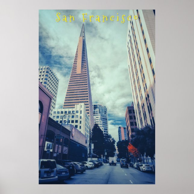 TransAmerica Pyramide Poster (Vorne)