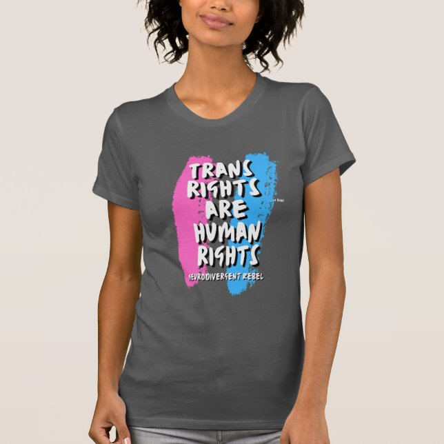 Transatlantische Rechte sind Shirt für Menschenrec (Vorderseite)