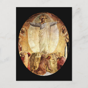 Transcendent Christ Risen aus dem Grab Postkarte