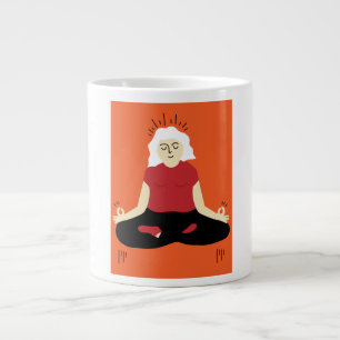 Transcendentale Meditation Jumbo-Tasse