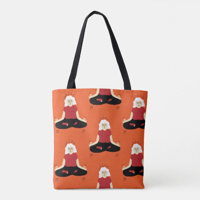 Transcendentale Meditation Tasche (Rückseite)