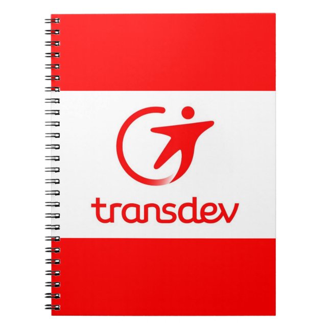 Transdev-Notebook Notizblock (Vorderseite)