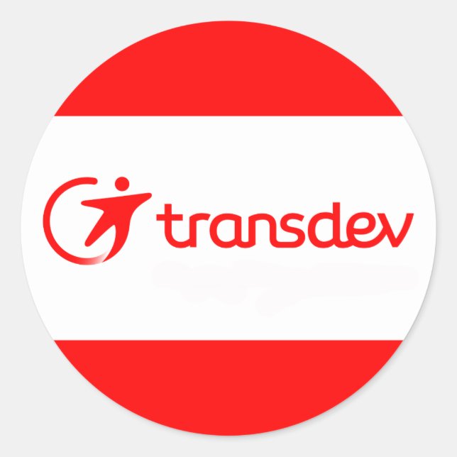 Transdev Sticker (Vorderseite)