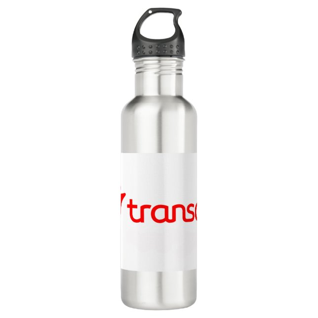 Transdev Wasserflasche Edelstahlflasche (Vorderseite)
