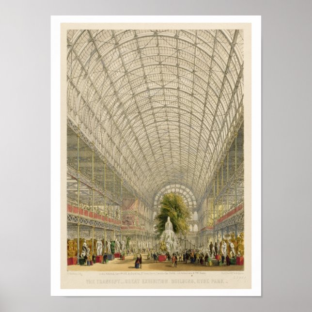 Transept des Crystal Palace, Pub by Day und So Poster (Vorne)