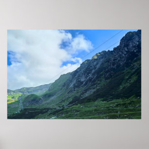 Transfagarasan-Gebirgsstraße - Rumänien Poster