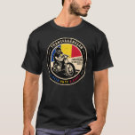 Transfagarasan | Rumänien | Motorrad T-Shirt<br><div class="desc">Transfagarasan in einem Vintagen,  bedrückten Stil Emblem gemacht. Es ist eine landschaftliche Straße,  die in Rumänien zu finden ist.</div>