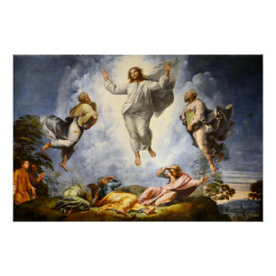 Transfiguration von Christus - Raphaello Sanzio Poster