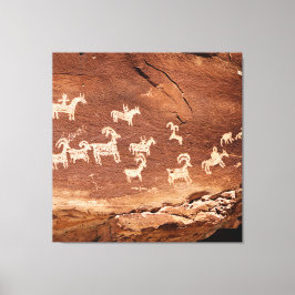 Transform Your Walls Into a Sacred Story Southwest Leinwanddruck