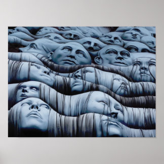 "Transformation" Design Imprimer Poster OEuvre mur