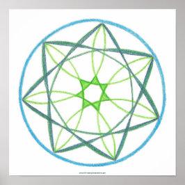 Transformation Mandala #2 Poster