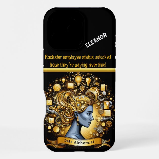 Transformative Reise eines Data Scientists bei der iPhone 16 Pro Max Hülle (Rückseite)