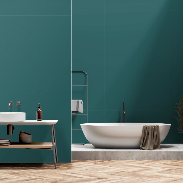 Transformative Teal  Tapete (Badezimmer)