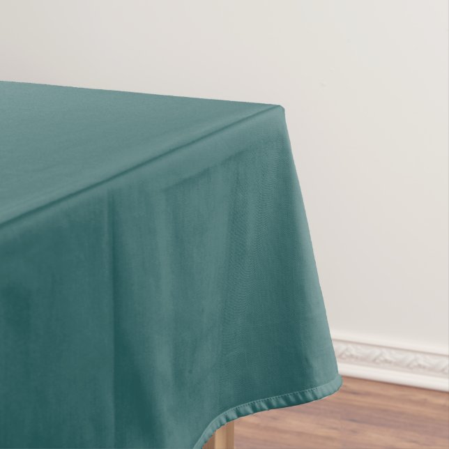 Transformative Teal  Tischdecke (Beispiel)