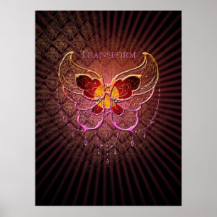 Transformer papillon - Poster