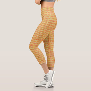 Transformieren Sie Ihr Atemberaubendes Orange und  Capri Leggings