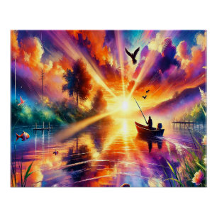 🌅 Transformieren Sie Ihr Gerät mit Sonnenuntergan Poster