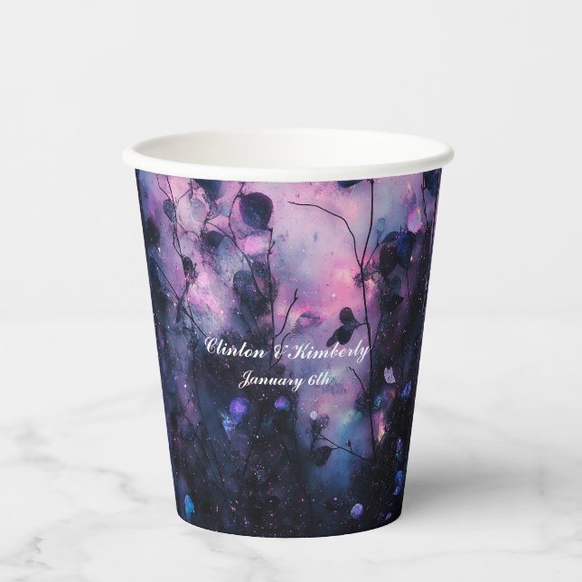 Transformieren von individuell anpassbaren Papier- Pappbecher (Vorderseite)