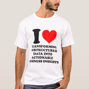 Transformieren von nicht strukturierten Daten für T-Shirt