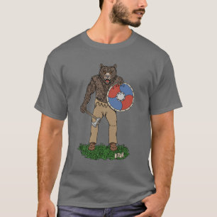 Transformierte Viking Berserker oder Werebear T-Shirt