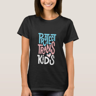 Transgender alleiniger LGBT Pride Protect Trans Ki T-Shirt