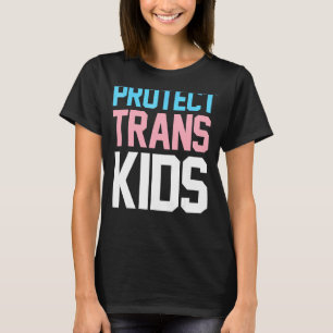 Transgender alleiniger LGBT Pride Protect Trans Ki T-Shirt