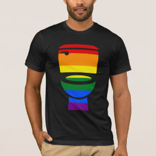 TRANSGENDER-BADEZIMMER - LGBT Restroom-Rechte, T-Shirt