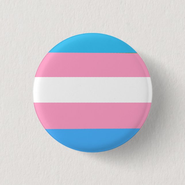 Transgender-Bewusstseins-Stolz-Knopf Button (Vorderseite)