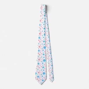 Transgender Color Polka Dots Krawatte