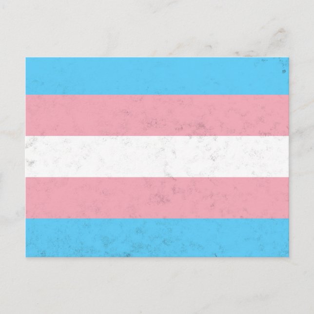 Transgender Feiertagspostkarte (Vorderseite)