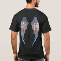 Transgender Flag - Angel Wings