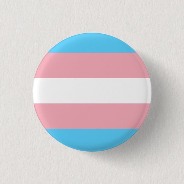 Transgender-Flag Button (Vorderseite)