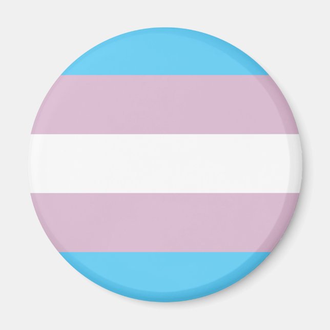 Transgender-Flag-Magnete Magnet (Vorne)