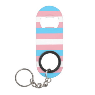 Transgender-Flag Mini Flaschenöffner