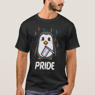 Transgender Flag Pinguin Lgbt Trans Pride Stuff an T-Shirt