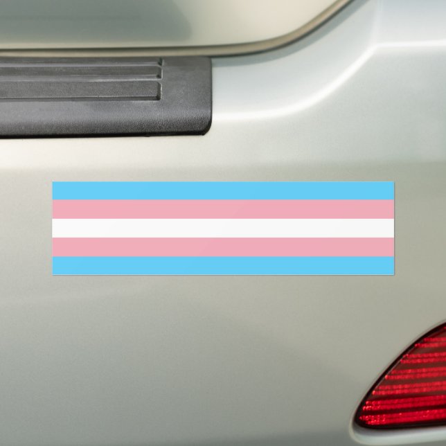 Transgender Flag & Pride Community / Gender Car Autoaufkleber (Auf Auto)