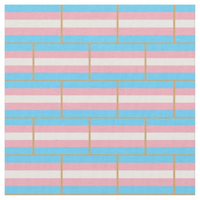 Transgender Flag & Pride Community Mode /gender Stoff (Nahaufnahme)