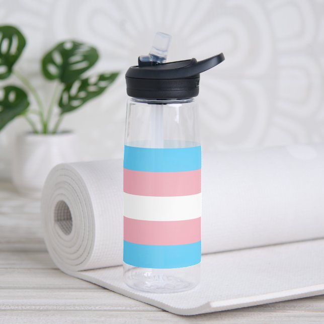 Transgender-Flag & Prix-Gemeinschaft / Geschlechte Trinkflasche (Yoga)