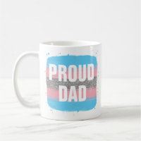 Transgender Flag Proud Vater Kaffee Tasse