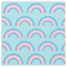Transgender Flag Rainbows Niedlich Blau Rosa Weiß Stoff
